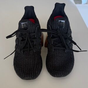 Triple Black Adidas UltraBoost Knit Sneakers